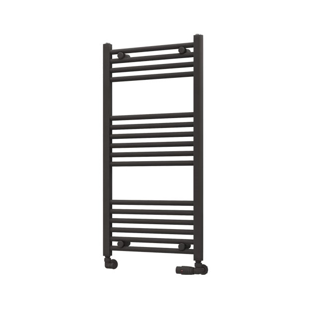 Eastbrook Wingrave 1000 x 500 Matt Anthracite Towel Radiator