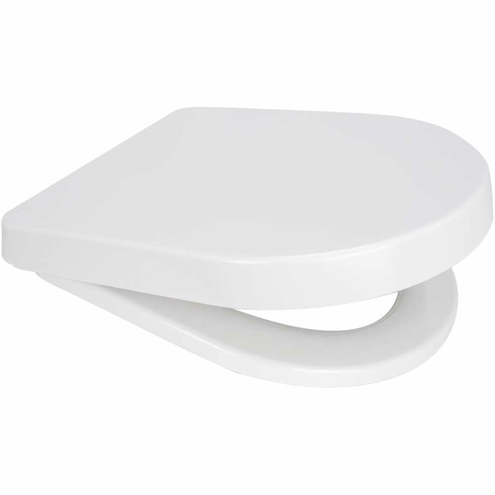 Long D ONE Soft Close Quick Release Toilet Seat - 88310