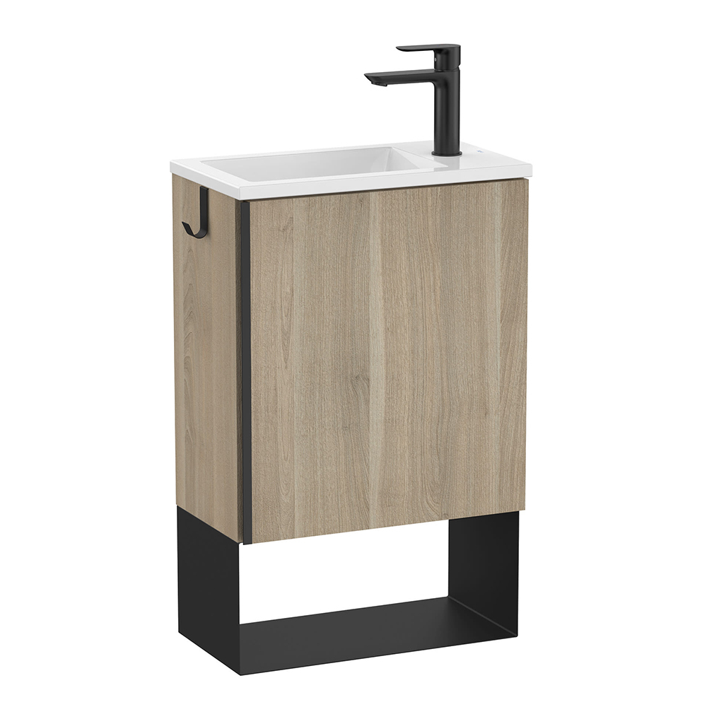 Roca Birch Mini Pro 465mm Washbasin and Vanity Unit