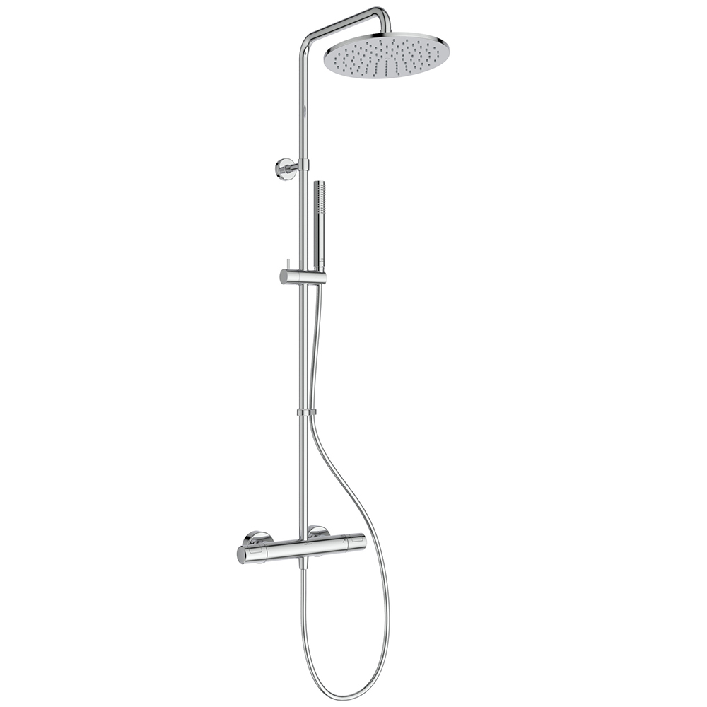 Ideal Standard Ceratherm T25M Exposed Chrome Thermostatic 8L Shower System