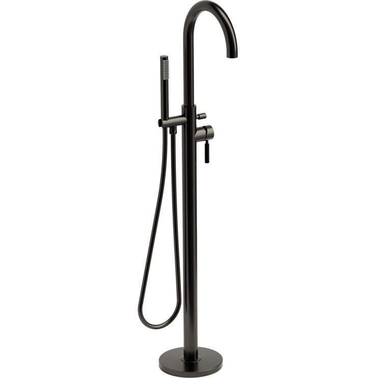 Abode Refine Gunmetal Floorstanding Bath Shower Mixer