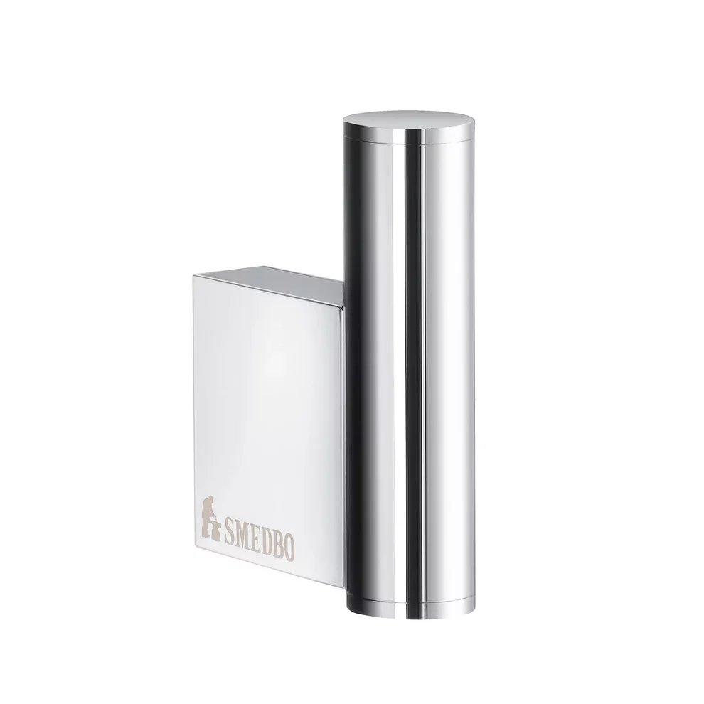 Smedbo Air Chrome Pair of Mini Towel Hooks