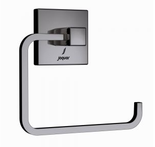 Jaquar Kubix Prime 125mm Black Chrome Toilet Roll Holder.AKP-BCH-35751P