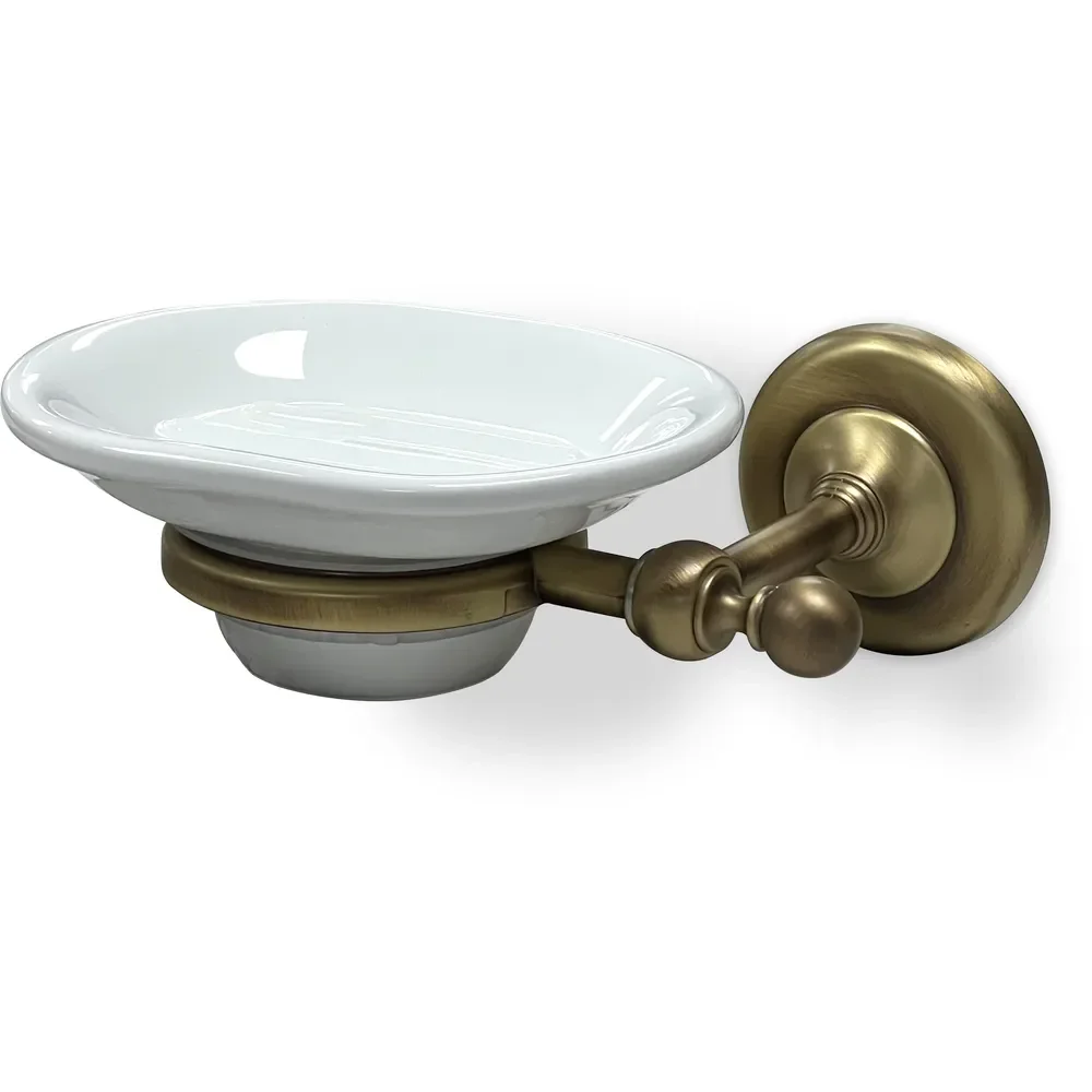 Origins Living Albany Aged Brass Soap Dish
