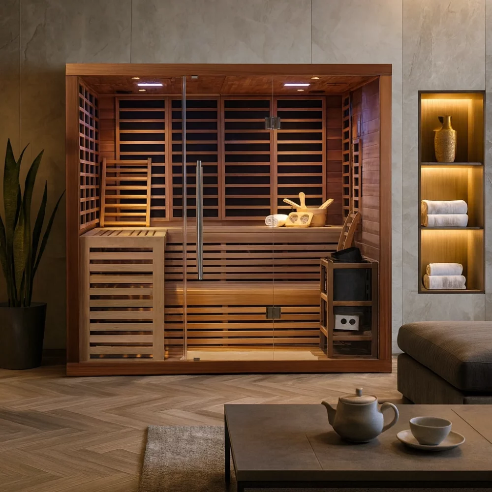 Artize Bio 6-8 Person Traditional Stove & Infrared Sauna