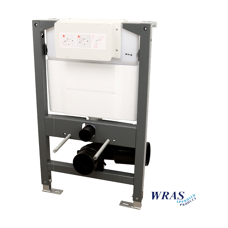 Abacus Essentials Reduced Height WC Fixing Frame & Concealed Cistern 