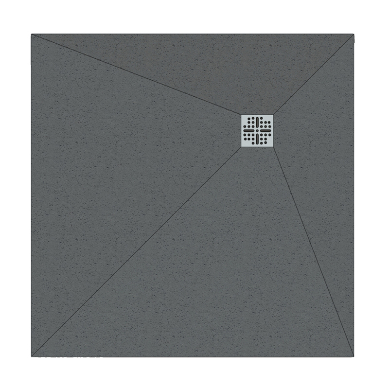 Lancia Low Level Square Tileable Tray Former 1200 x 1200 x 30mm Corner Waste