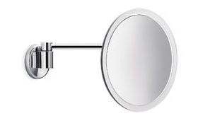 Inda Wall-mounted magnifying mirror with jointed arm
