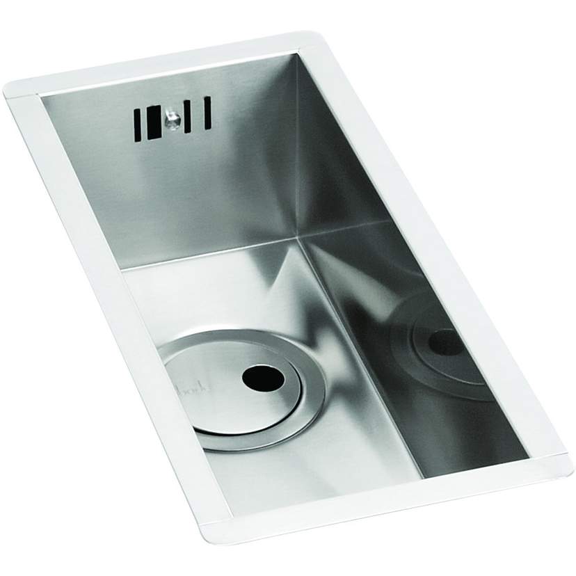 Abode Matrix R0 Square 0.5 Bowl Undermount 160mm Stainless Steel Kitchen Sink