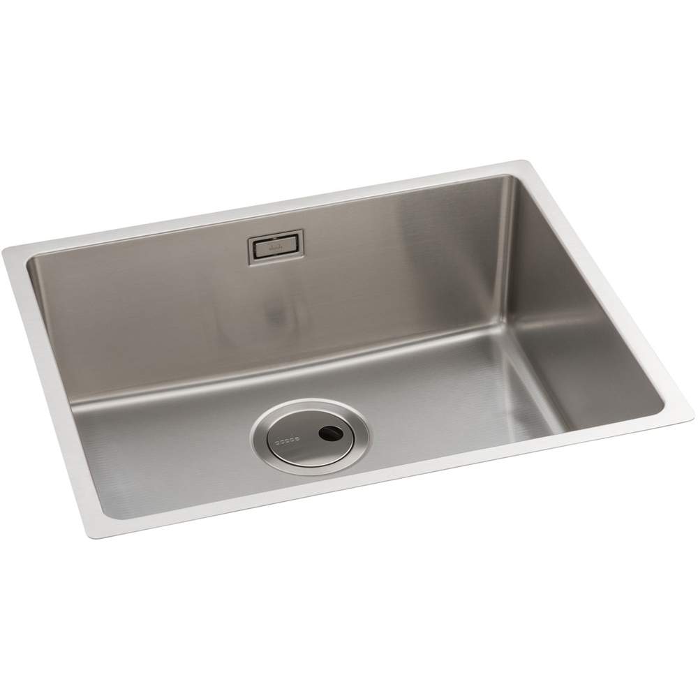 Abode Matrix R15 1 Bowl Undermount / Inset 500mm Stainless Steel Kitchen Sink