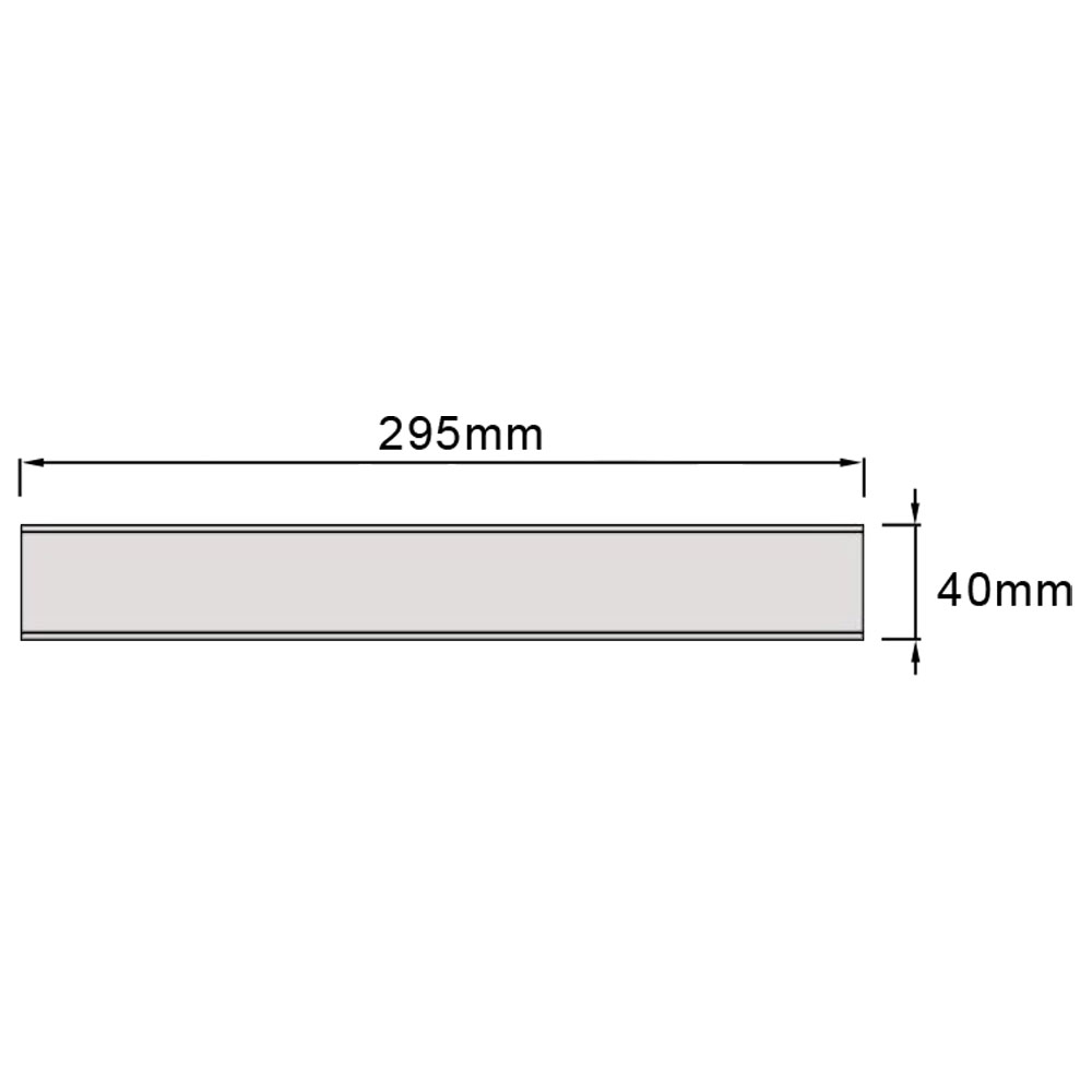Emtw Abacus Elements Stainless Steel Linear Wetroom 300mm Waste Cover EMTW ...