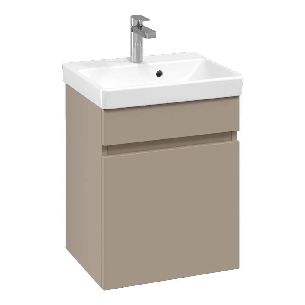 Villeroy & Boch Arto 450 Bathroom Vanity Unit With Basin - Sand Grey Matt