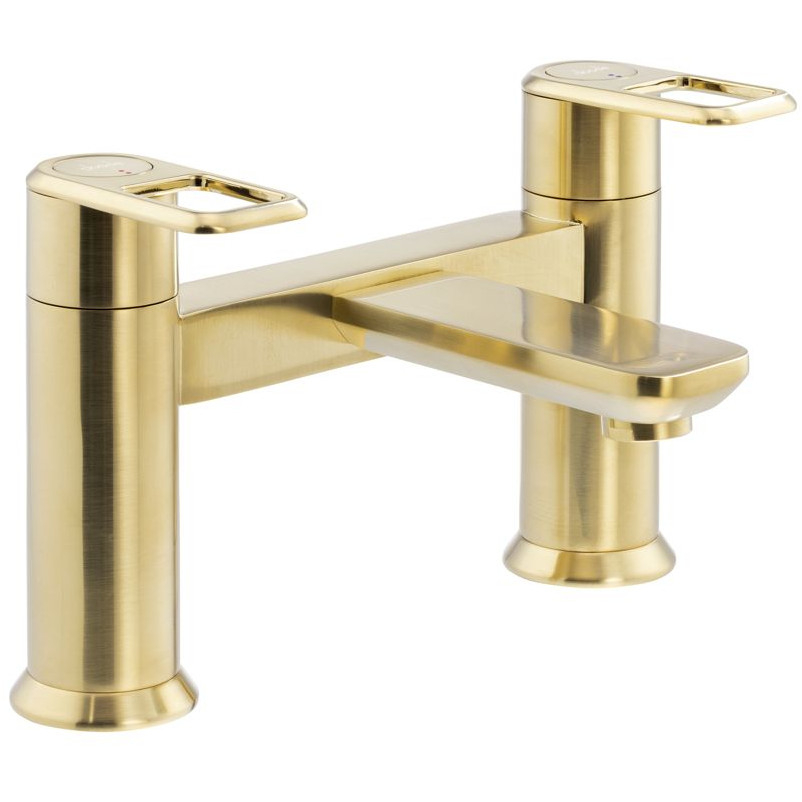 Abode Levarto Brushed Brass Bath Mixer Tap