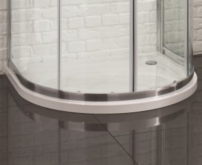 915 x 1040mm U Shape Shower Tray - Venturi 6 By Aquadart
