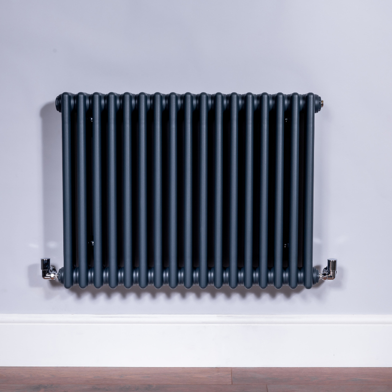 DQ Ardent 300 x 990mm 3 Column Anthracite Horizontal Radiator