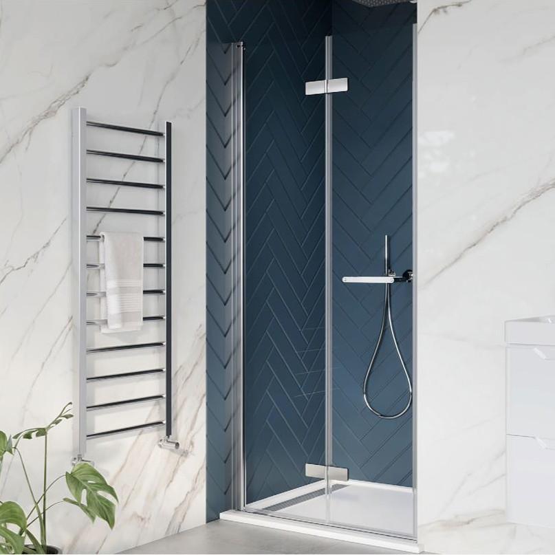 Dawn Asteria 800mm Chrome Bi-fold Door Shower Enclosure