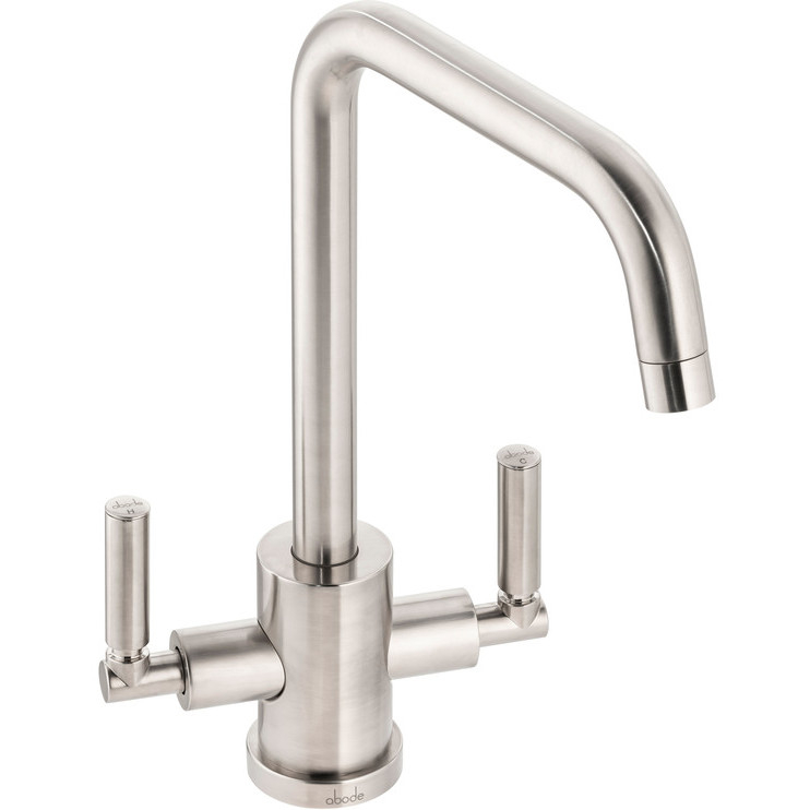 Abode Atlas Quad Brushed Nickel Kitchen Tap