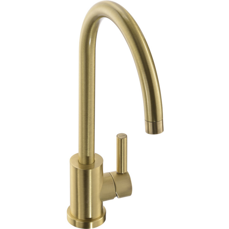 Abode Atlas Brushed Brass Single Lever Kitchen Tap