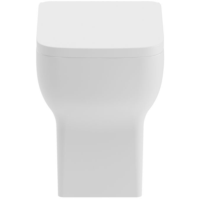 Aylesbury Rimless Back to Wall Toilet with Soft Close Seat