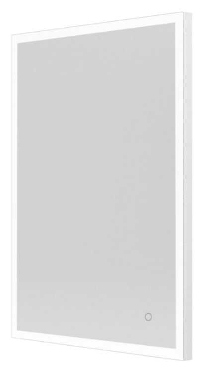 Tate Light Rectangular Mirror 60 White - 60x80cm - Origins Living