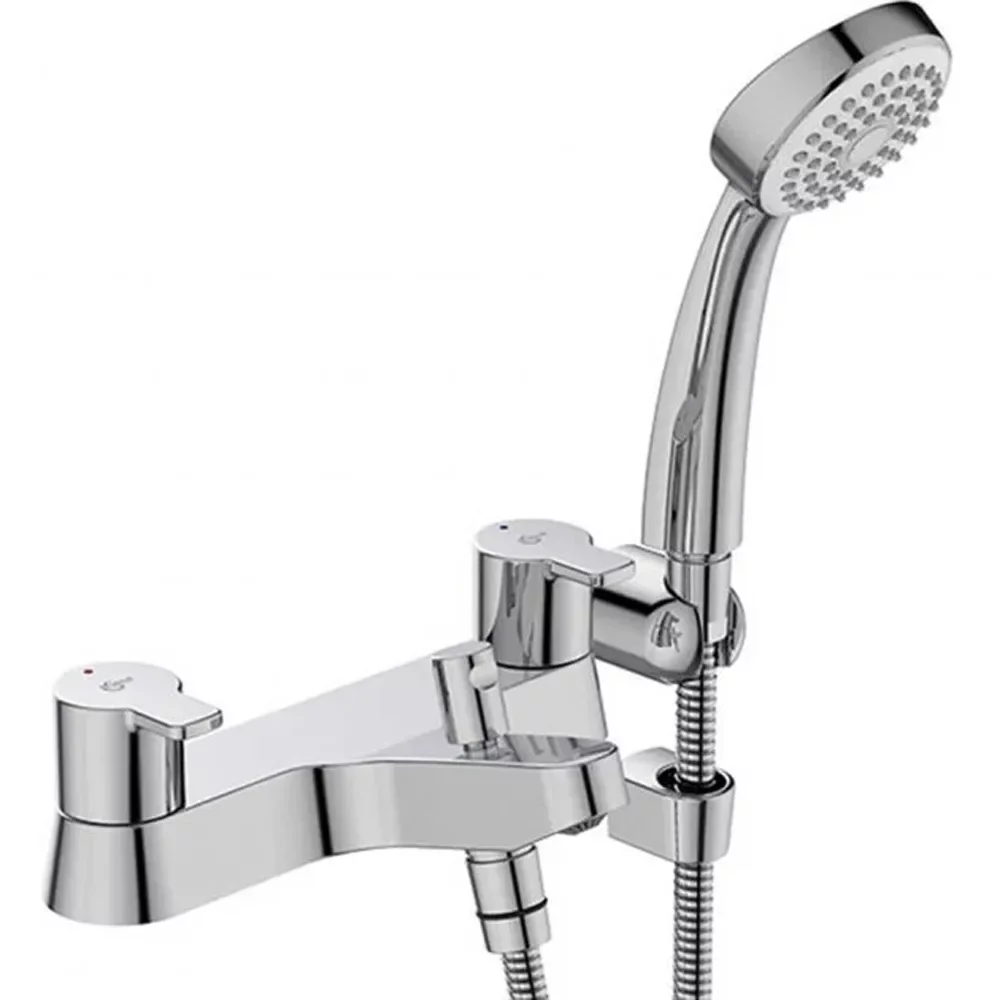 Ideal Standard Calista Dual Control Bath Mixer Tap And Shower Set