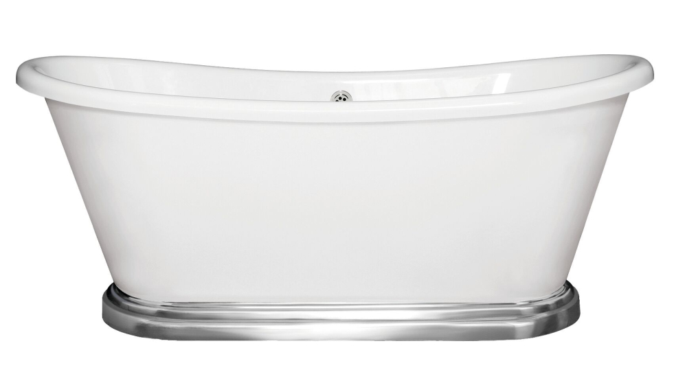 BC Designs Freestanding Bpat Bath 1700mm with Aluminium Plinth