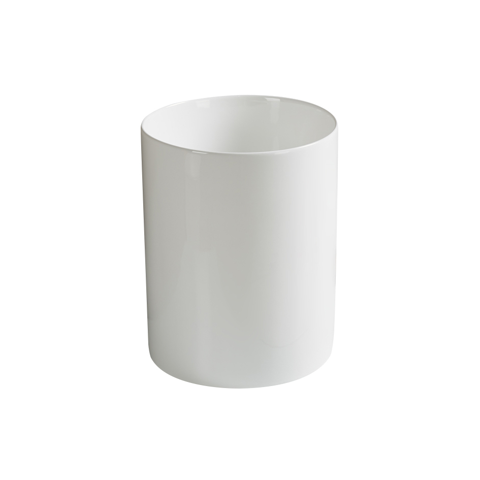 Lancia Shelph Gloss White Tall Basin