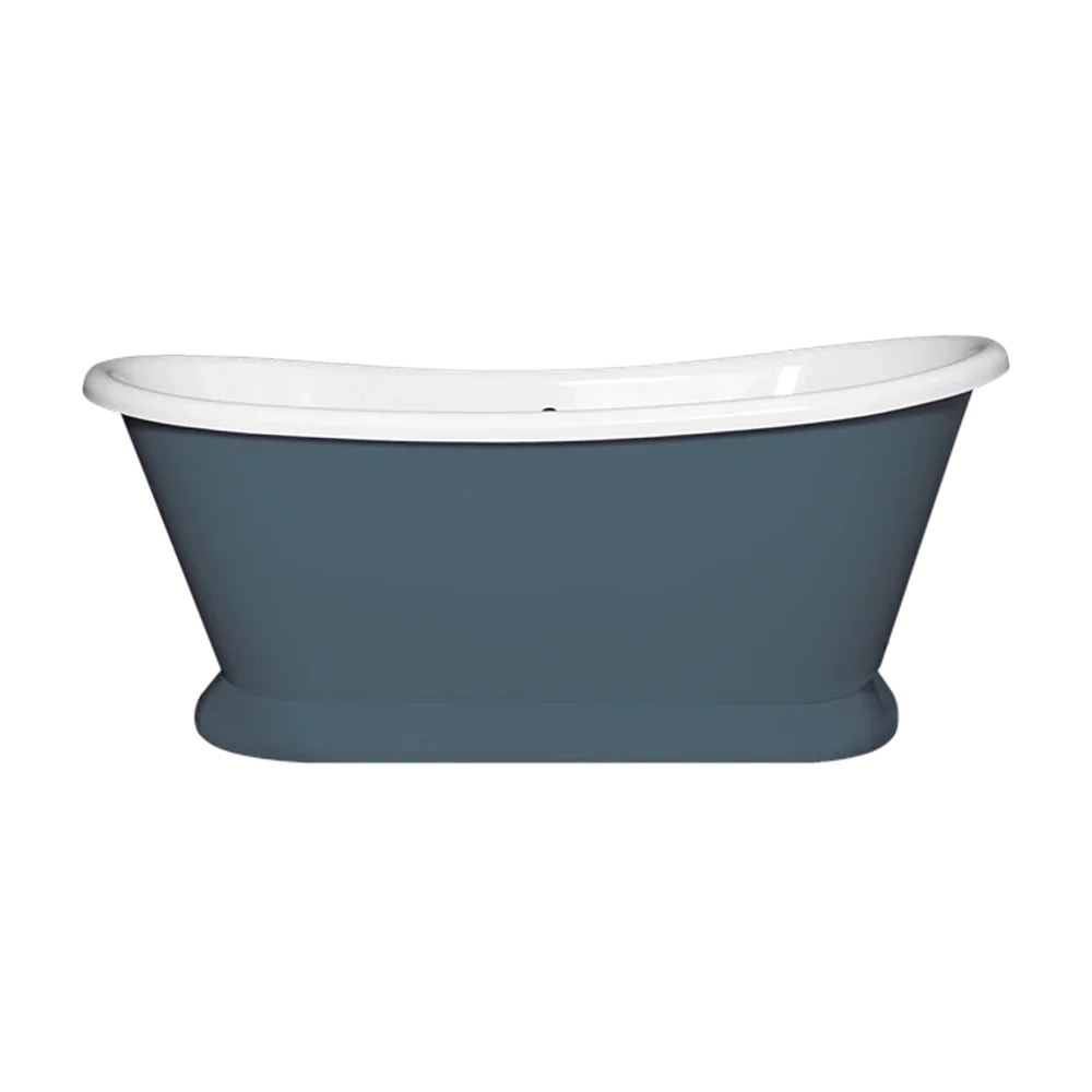 Bayswater Double Ended Free Standing Stiffkey Blue Boat Bath
