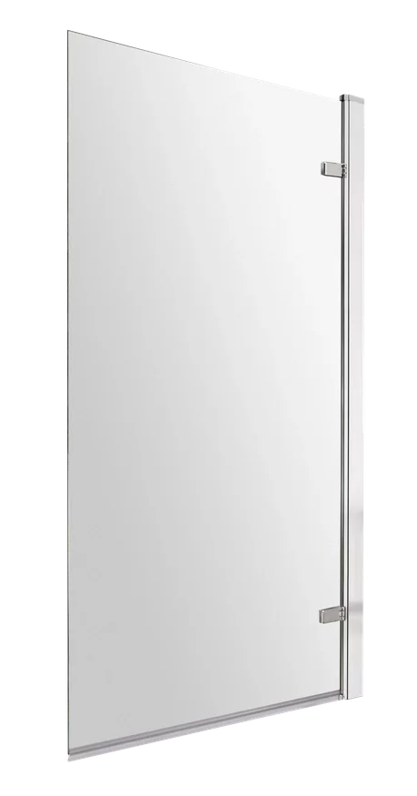 Bayswater Chrome Hinged 8mm Bath Screen