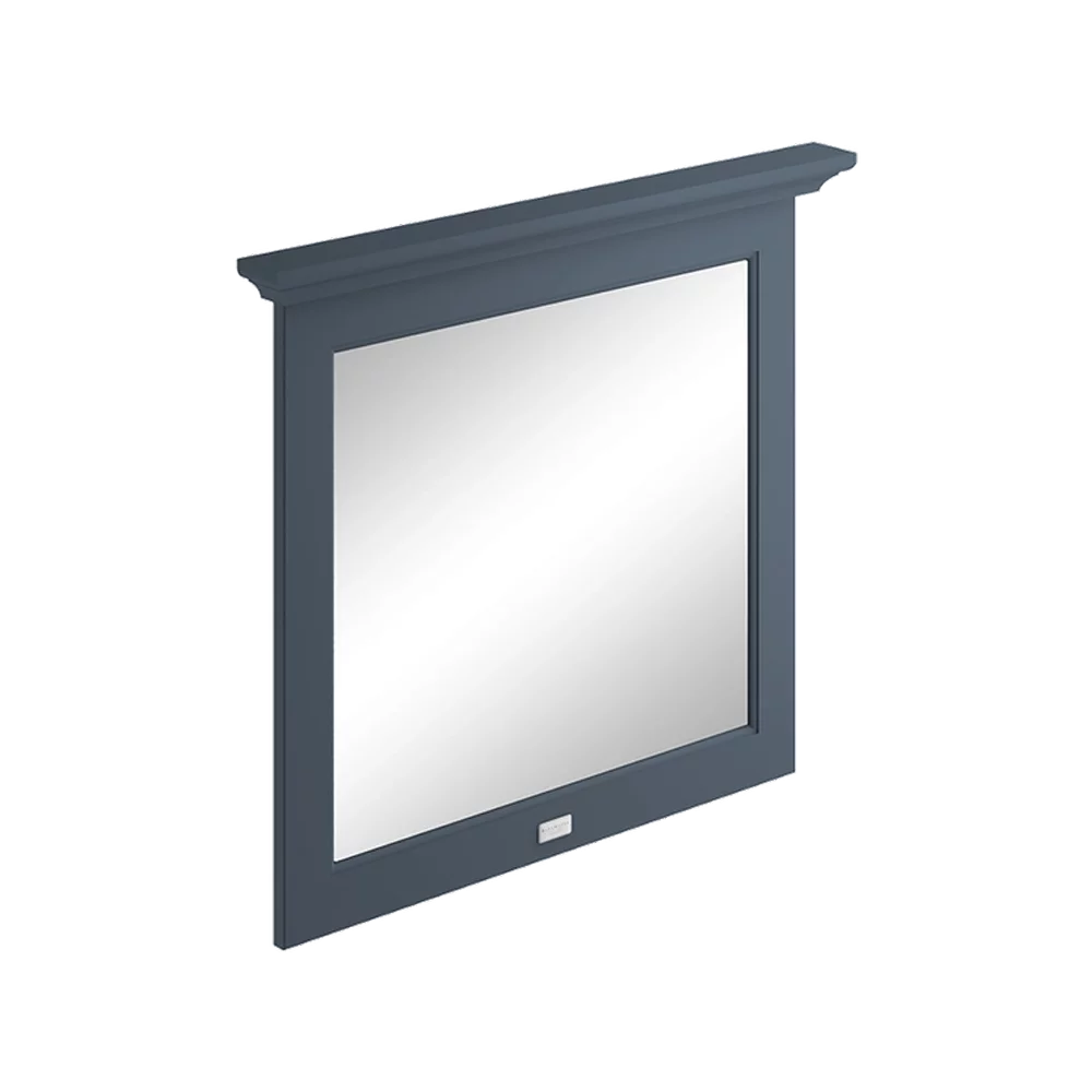 Bayswater Stiffkey Blue Flat Bathroom Wall Mirror