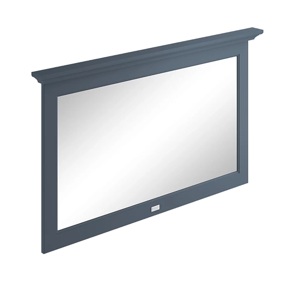 Bayswater Stiffkey Blue 1200mm Flat Bathroom Wall Mirror 