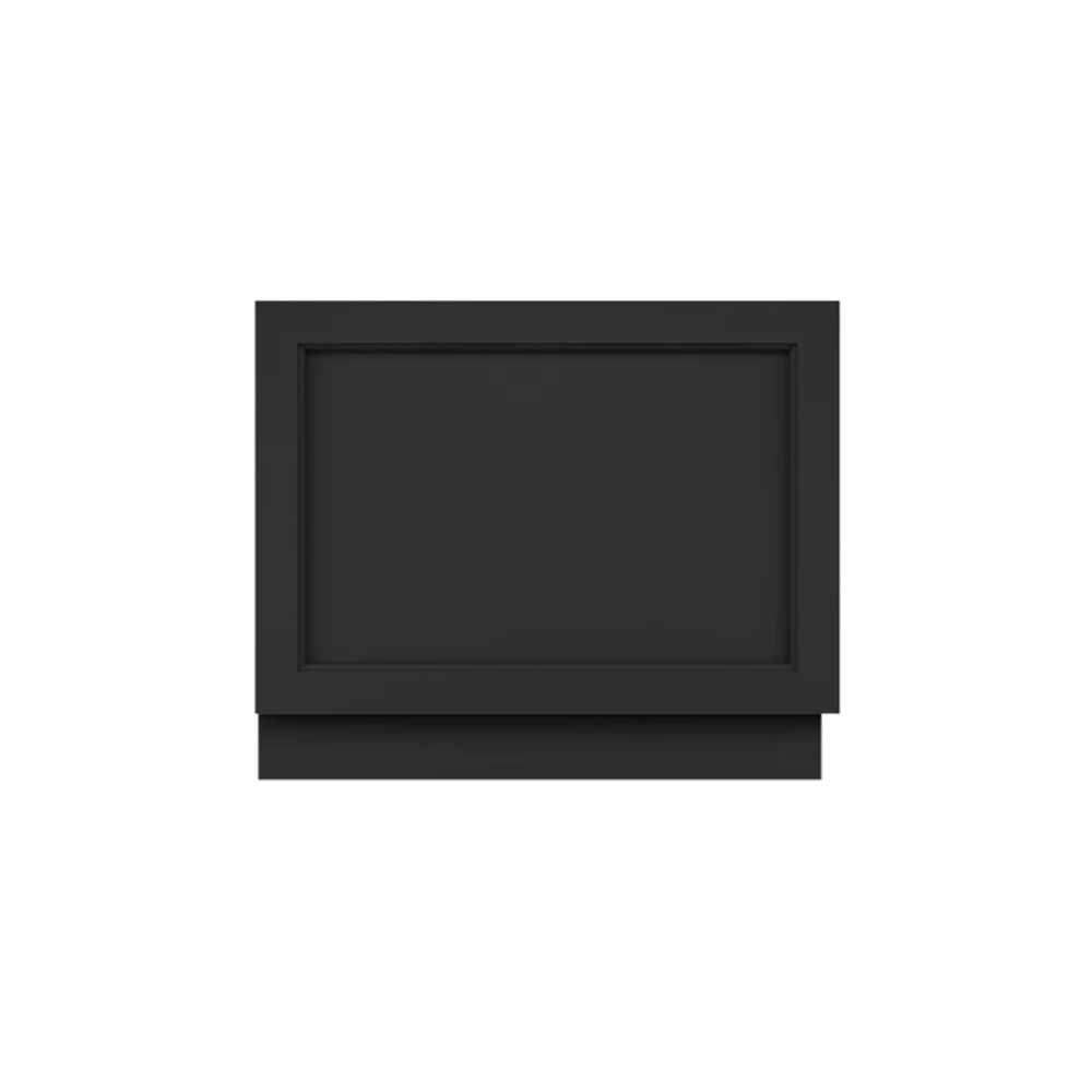 Bayswater 700 mm Matt Black Bath End Panel