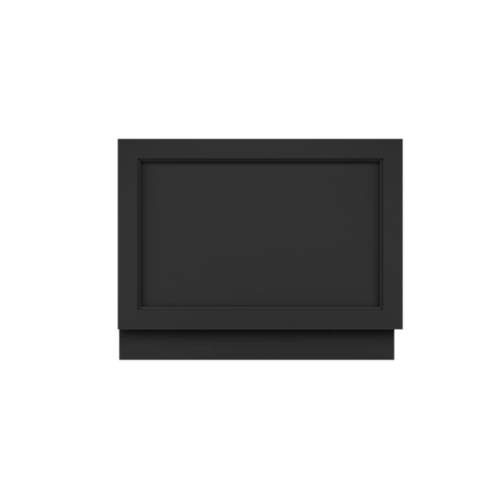 Bayswater 750 mm Matt Black Bath End Panel