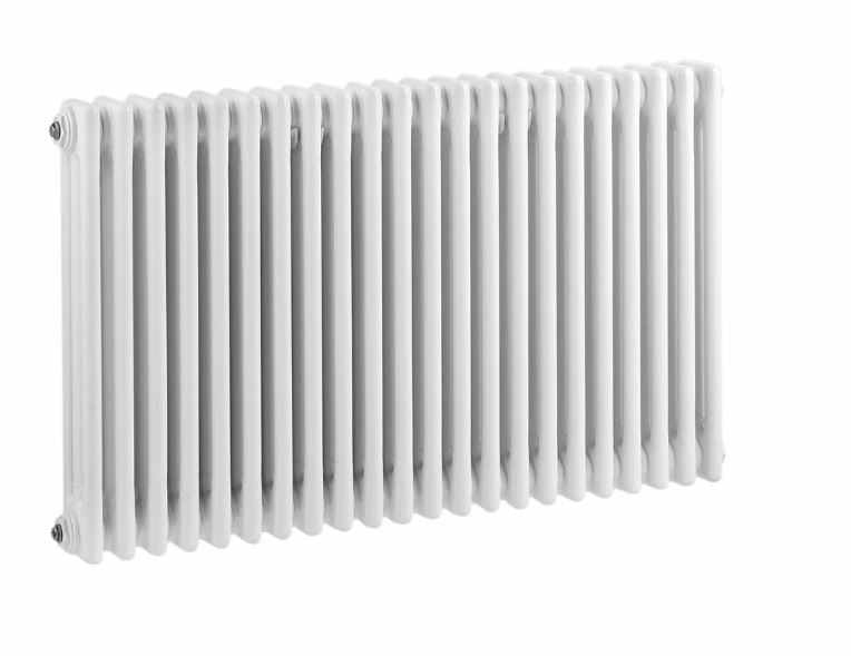 Bayswater Nelson  600 x 1011mm Triple Column Traditional Radiator - White