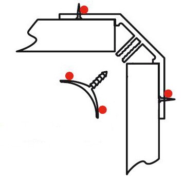 Nuance Internal Corner Two Part Profile 