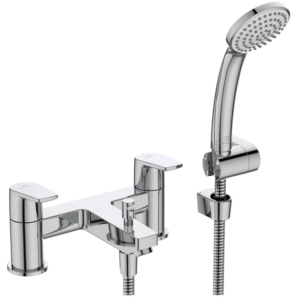 Ideal Standard Cerafine D Dual Control Bath Shower Mixer & Shower Set
