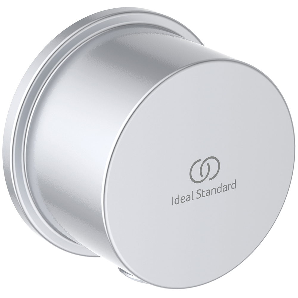 Ideal Standard Idealrain Round Wall Elbow - Silver
