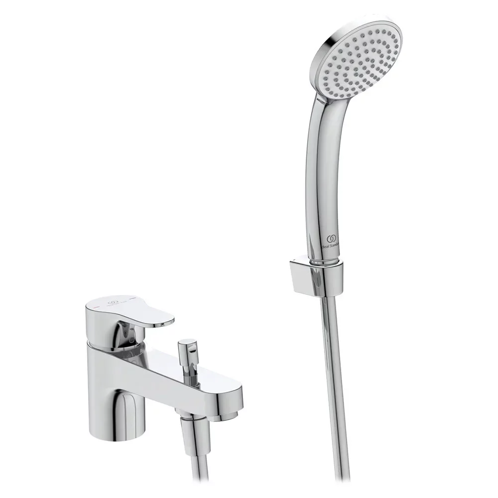 Ideal Standard Cerabase Single Lever Bath Shower Mixer Tap And Shower Set