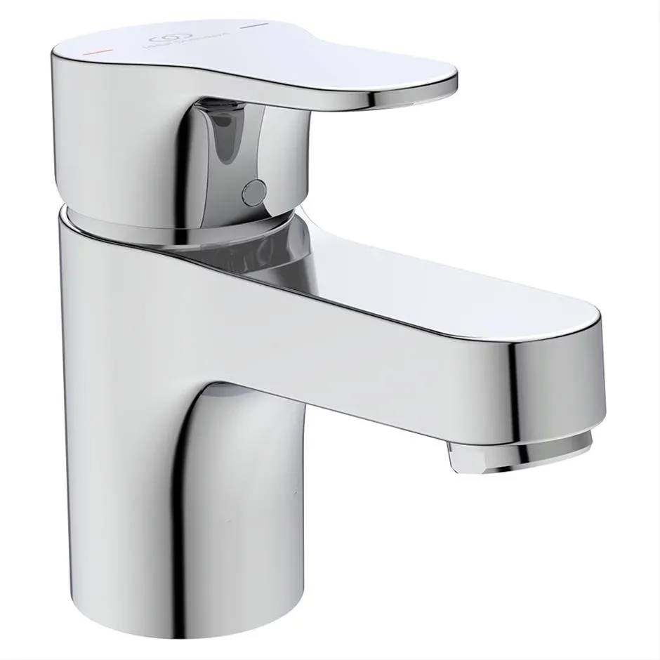 Ideal Standard Cerabase Single Lever Mini Basin Mixer Tap & Push Button Waste
