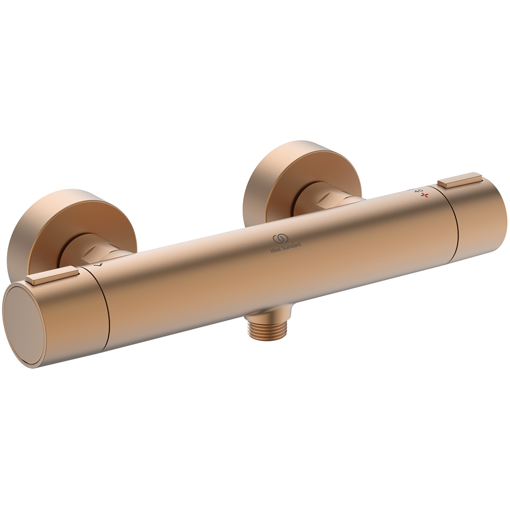 Ideal Standard Ceratherm ALU+ Bronze Exposed Thermostatic Shower Mixer Valve