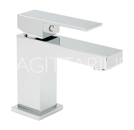 Sagittarius Blade Cloakroom Monobloc Basin Mixer with Waste