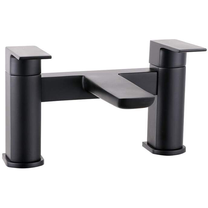 Scudo Muro Black Bath Filler Tap