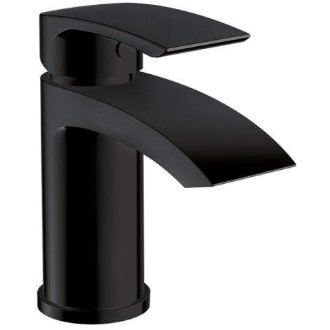 Scudo Belini Black Mono Basin Mixer Tap