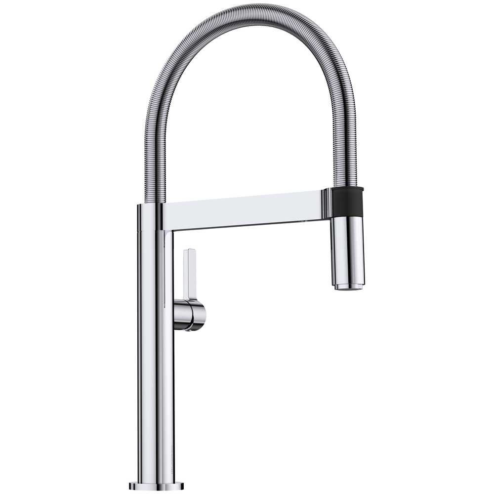 Blanco Culina - S Mini Chrome Kitchen Pull Out Spray Tap - 519843