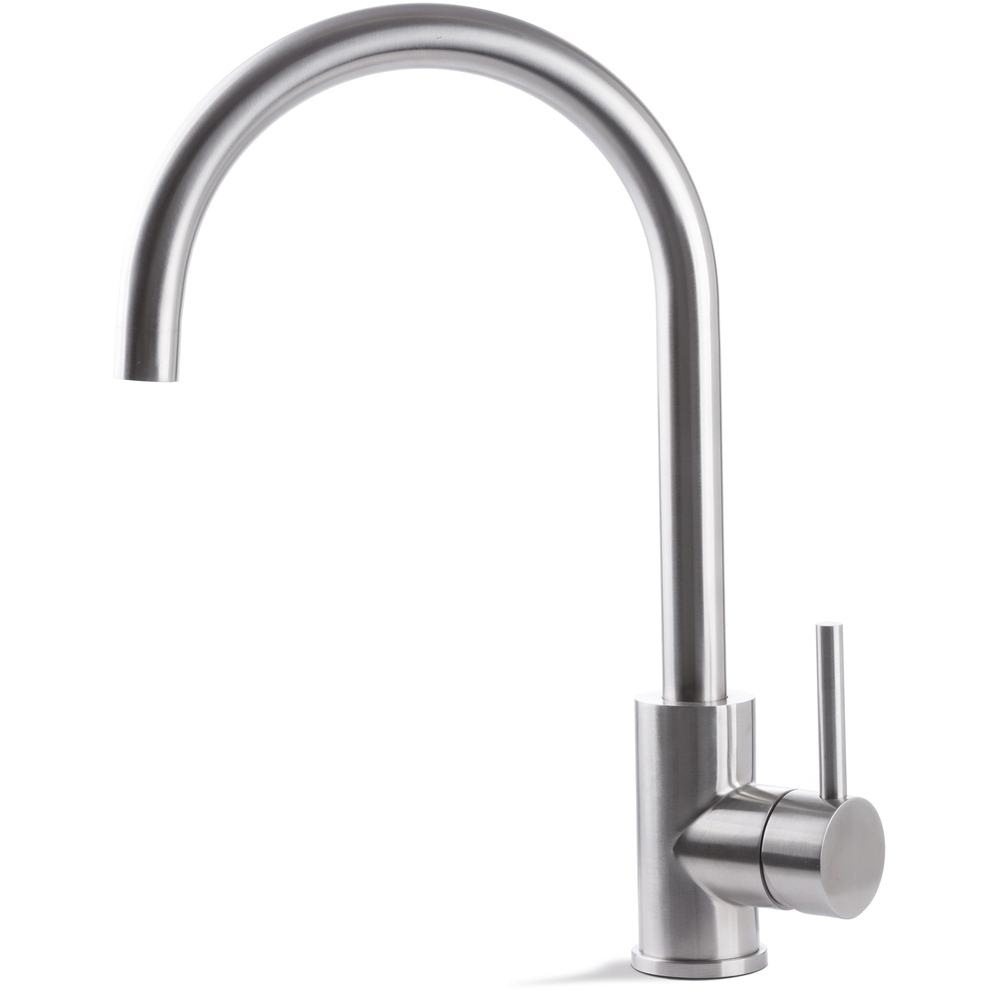 Prima+ Tiber Single Lever Stainless Steel Kitchen Tap