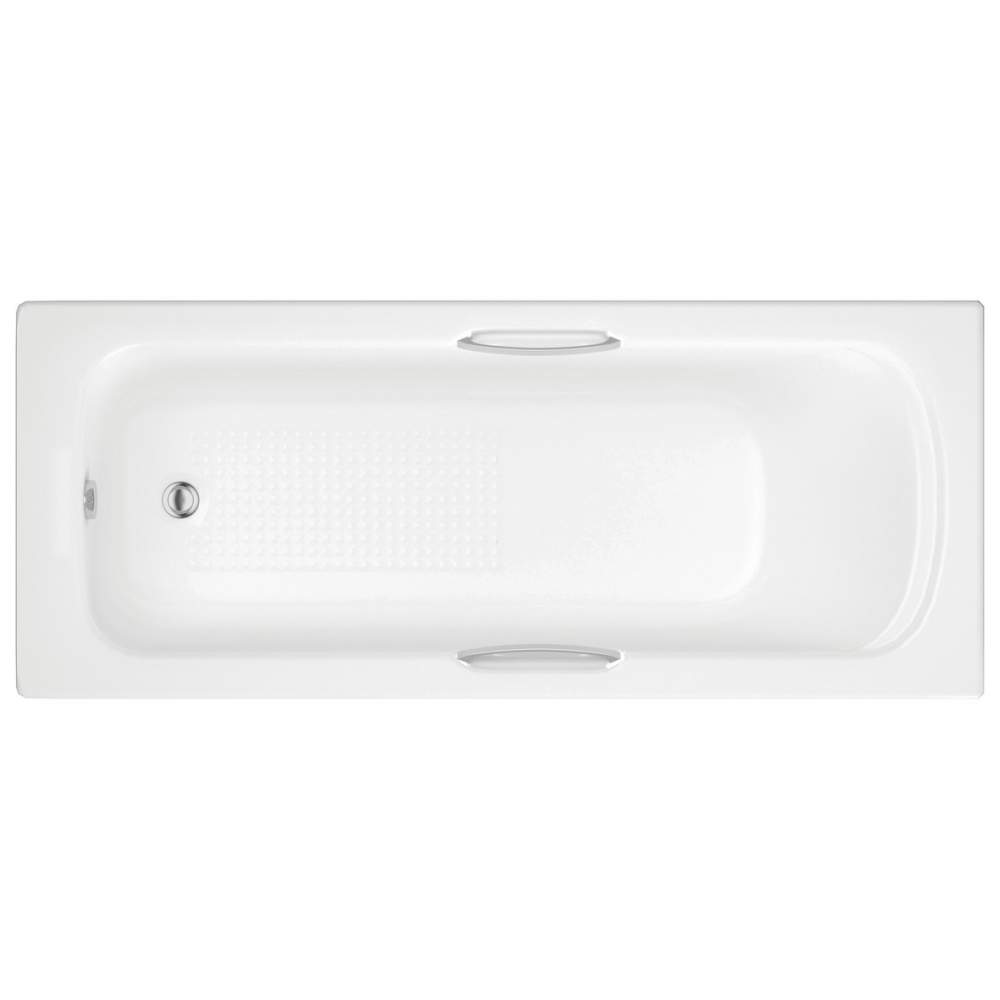 Bali 1700 x 700mm Single Ended Bath with Grips & Textured Base