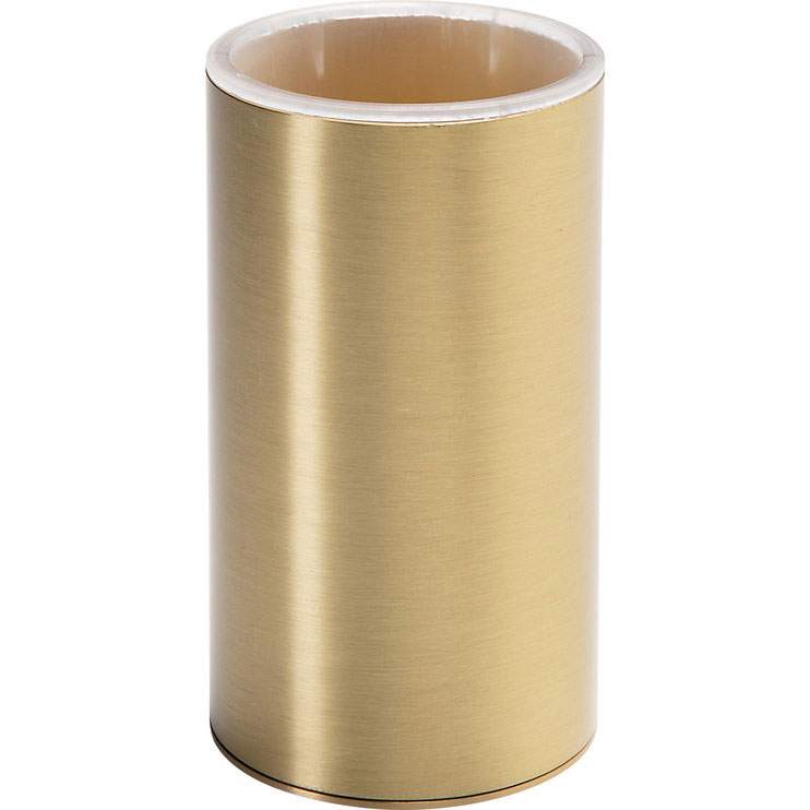 Bali Wall Mounted Toothbrush Holder - Brushed Brass