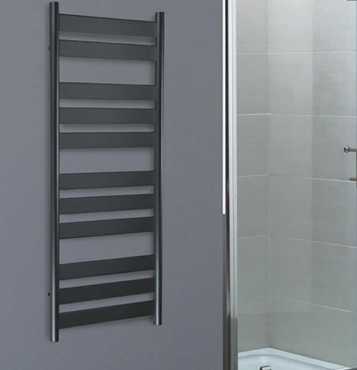 Redroom Anthracite Azor Designer Towel Radiator 1600 x 500mm