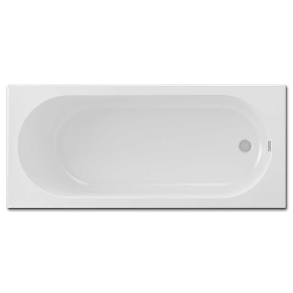 Beaufort Biscay 1700 x 700 Beauforte Reinforced Single Ended Bath