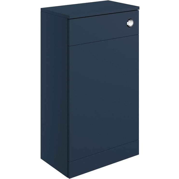 Shetland 500mm WC Unit - Matt Deep Blue